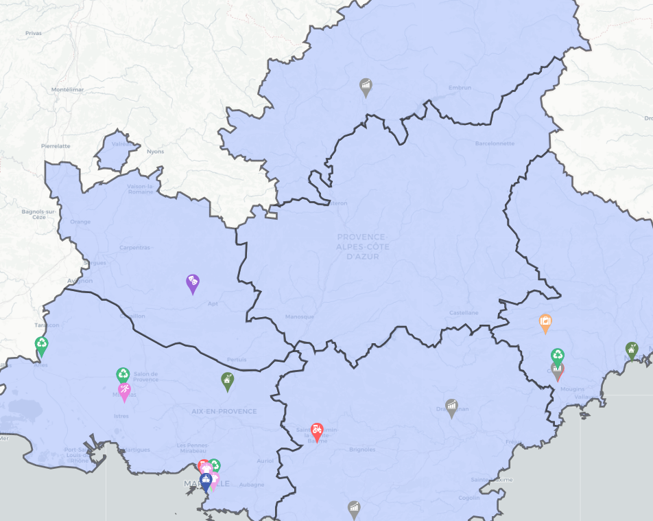 cartographie PTCE